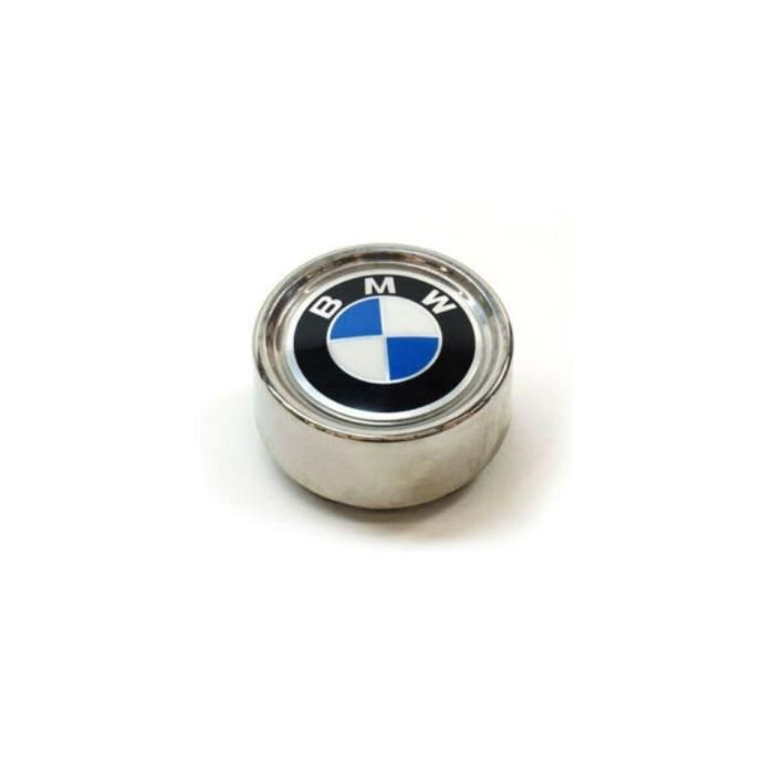 4 Logo Bmw Noir Et Blanc 68mm Centre De Roue Cache Moyeu Jante Emblème Jantes Insigne