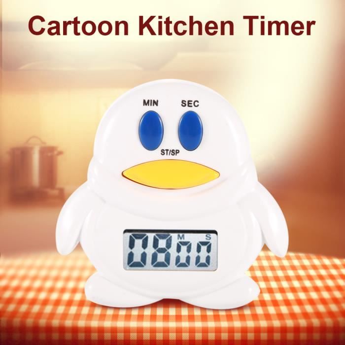 Minuteur De Cuisine Mécanique En Forme De Chat – Simple, Sans Pile, Réglage Jusqu’à 1 Heure - 8