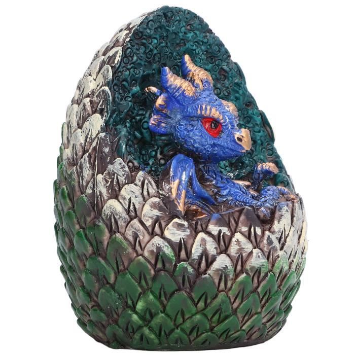 Vvikizy œuf de Dragon de lave Oeuf de Saurs en résine scintillante, ornements pour la maison Vvikizy œuf de Dragon de lave Oeuf de Saurs en résine scintillante, ornements pour la maison
