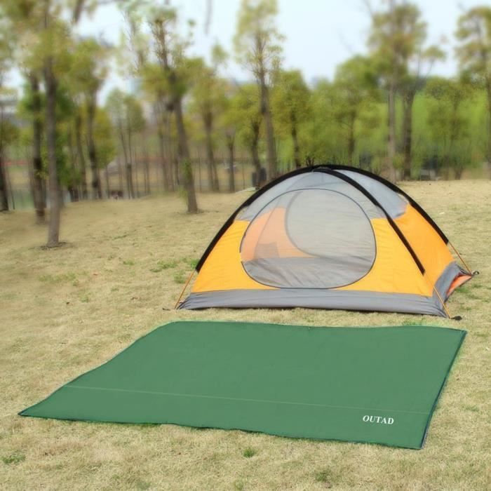 Tapis de Sol Camping - Bâche de Tente Étanche Pour Randonnée ou Pique-nique  (220*180CM) - Cdiscount Sport