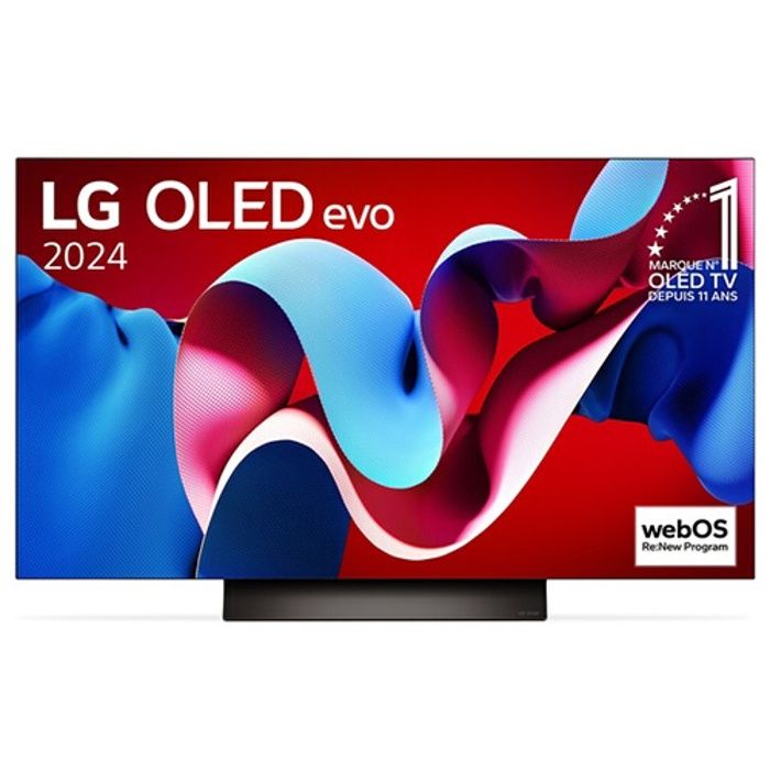 TV OLED LG OLED48C4 - 4K Ultra HD - Dolby Atmos & Vision - 121cm