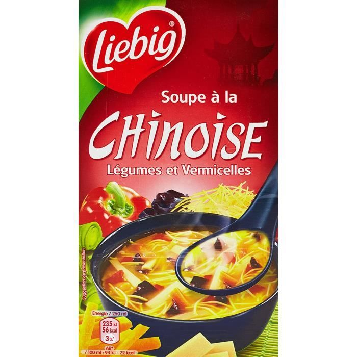 Liebig Soupe A La Chinoise Brique De 1 L Cdiscount Au Quotidien