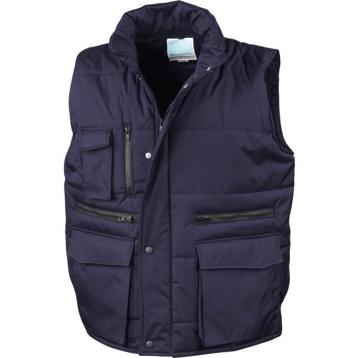 Gilet Body Warmer Musto Femme – Taille 14 – Bleu Marine Matelassé – Occasion