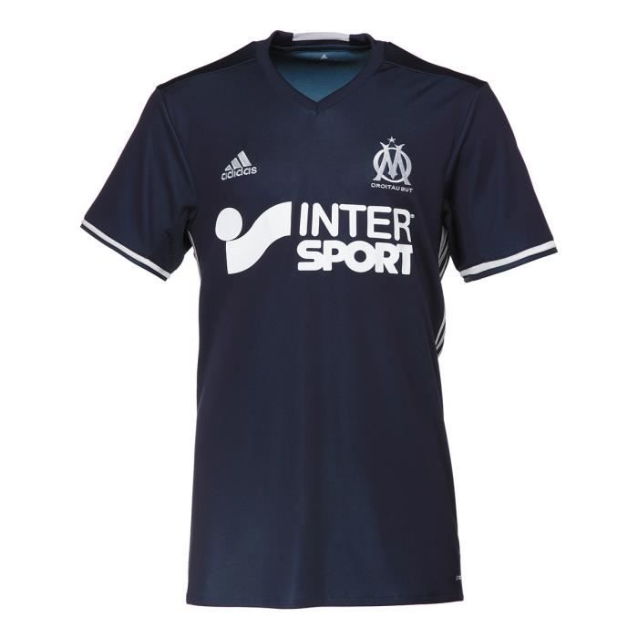 ADIDAS Maillot de football Exterieur OM Homme Bleu