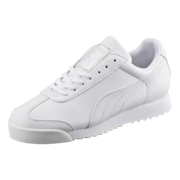 puma roma blanche