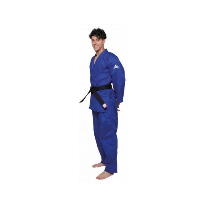 Kimono judogi KAPPA ATLANTA slim bleu, approuvé IJF
