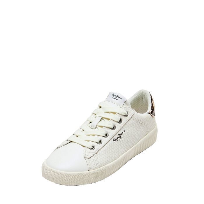 Baskets Pepe Jeans Kioto Pitti ref 52447 Milk Milk - Cdiscount