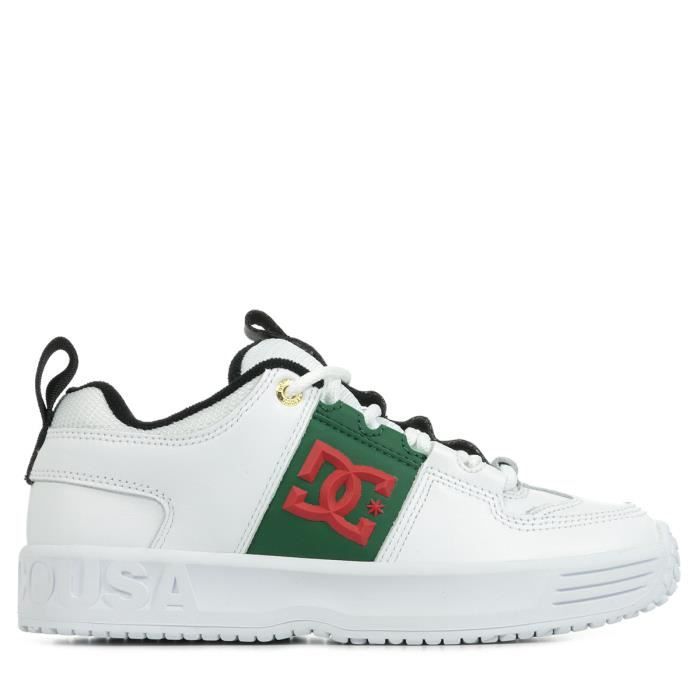 Baskets DC Shoes Lynx OG White / green Cdiscount Chaussures