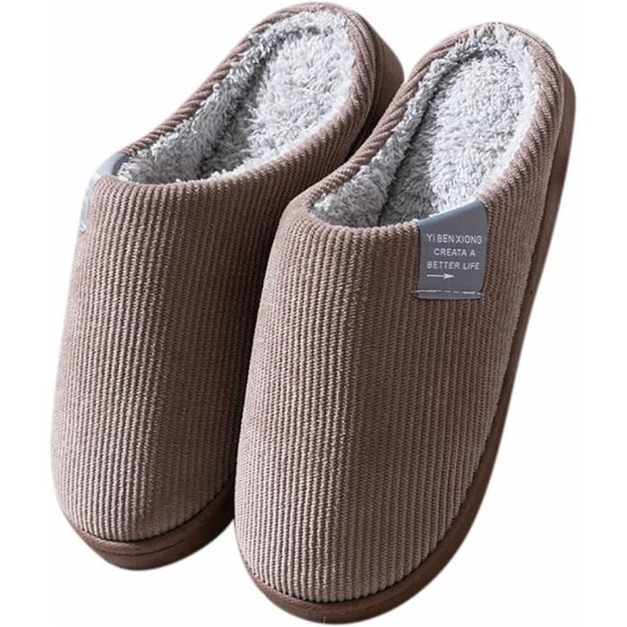 Chausson Mousse à Mémoire de Forme pour Femmes Hommes 