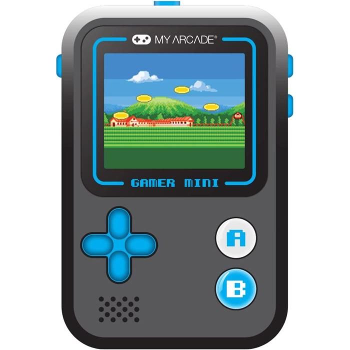 My Arcade - Gamer mini classique console de poche - Bleu/noir