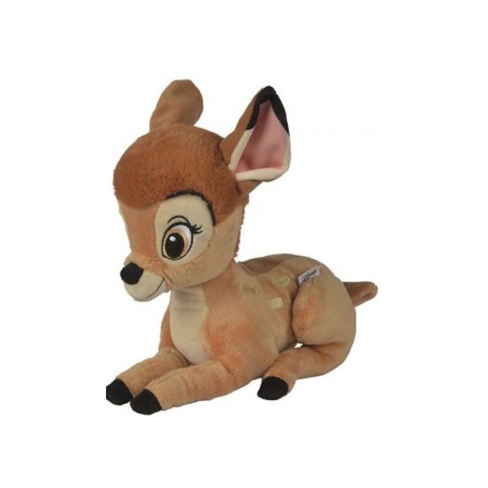 Peluche Pour Disney Faon Brun Bambi 34 Cm Set Doudou Enfant