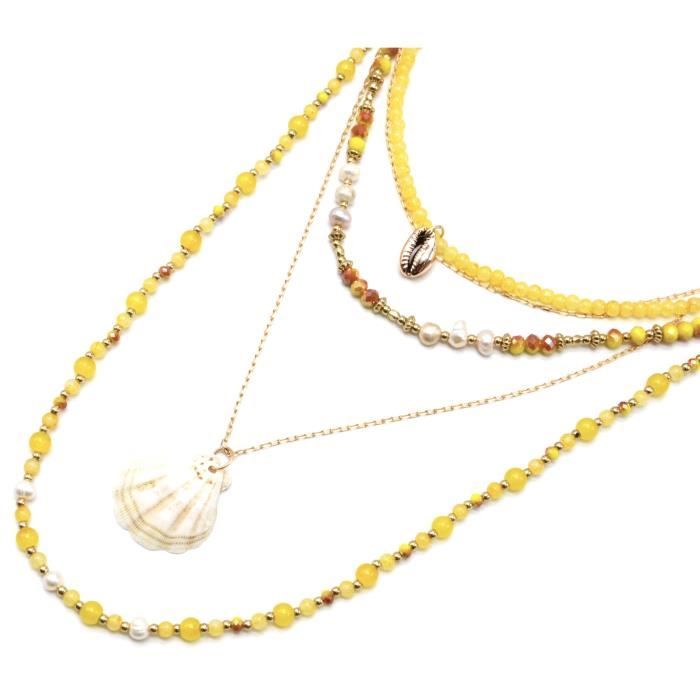 Sautoir - Perles de bois - Arbrobijoux