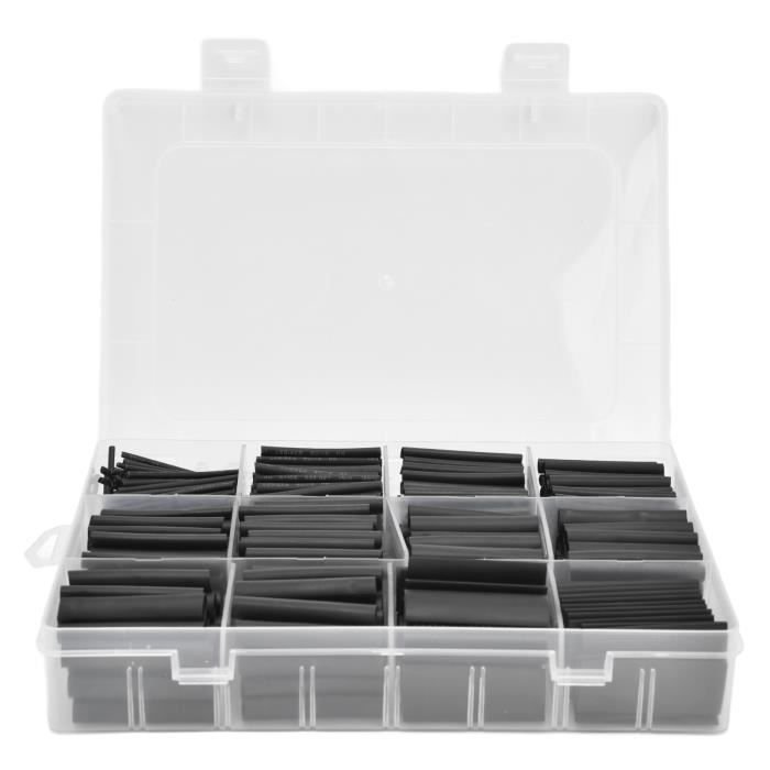 Lot De 100 Gaines Thermorétractables MC POWER Blanc - Isolation Câbles Électriques