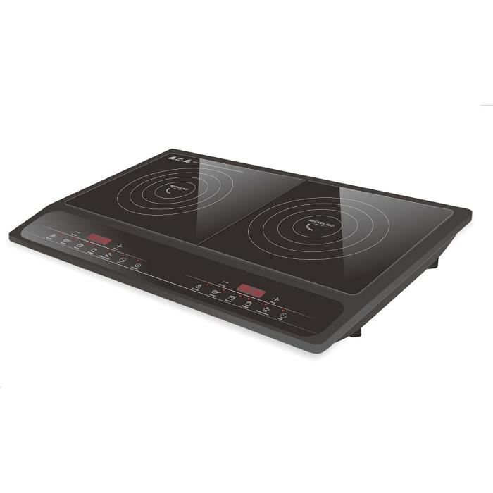Plaque à Induction 3500 W – 35 Cm De Diamètre – 10 Niveaux De Température + Minuterie – Pour Cuisine Maison Ou Pro