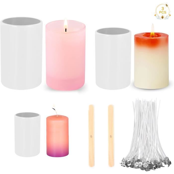 Moule Silicone Sapin De Noël 3D - Pour Bougies, Savons, Résine, Pâtisserie, Réutilisable, Facile à Démouler