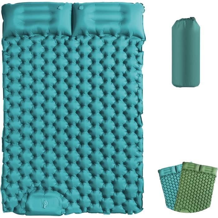 Samlonge Matelas de Camping Autogonflant Double Face Matelas