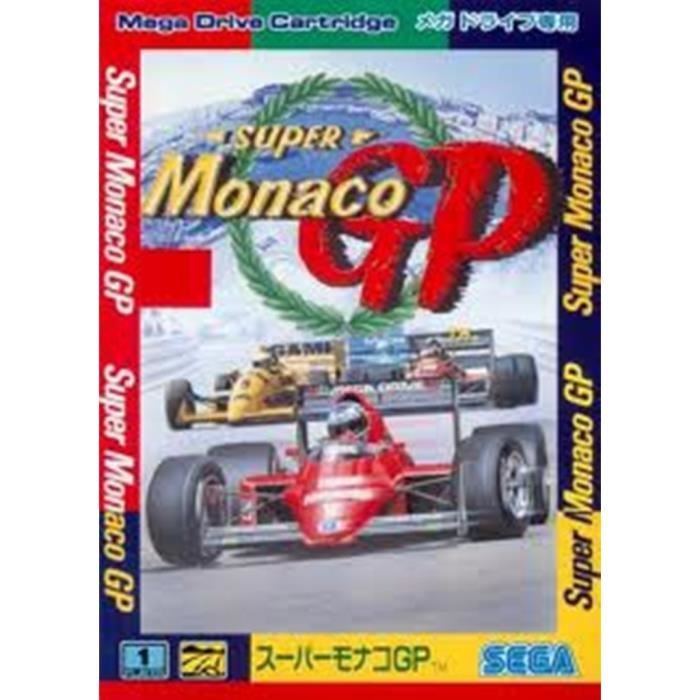 Sega Super Monaco Gp Megadrive Japonaise