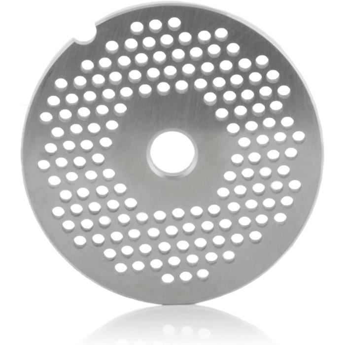 Disques Perforés Bosch MUZ45LS Pour Hachoir à Viande - 3 Mm Et 6 Mm, Inox, Lave-vaisselle - Compatible Robots MUM4 Et Séries 2 Et 4