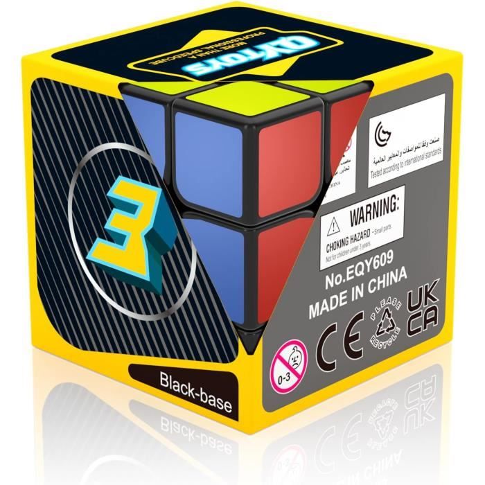 Mini Cube Magique 3x3 Vdealen – Porte-clés, Sans Autocollant, Lubrifié – Débutant Et Expert – Enfant/ado/adulte