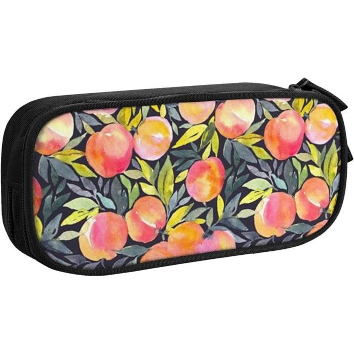 Grande Trousse À Crayons Dragon Avec 2 Compartiments Pour Filles, Garçons, Étudiants, École