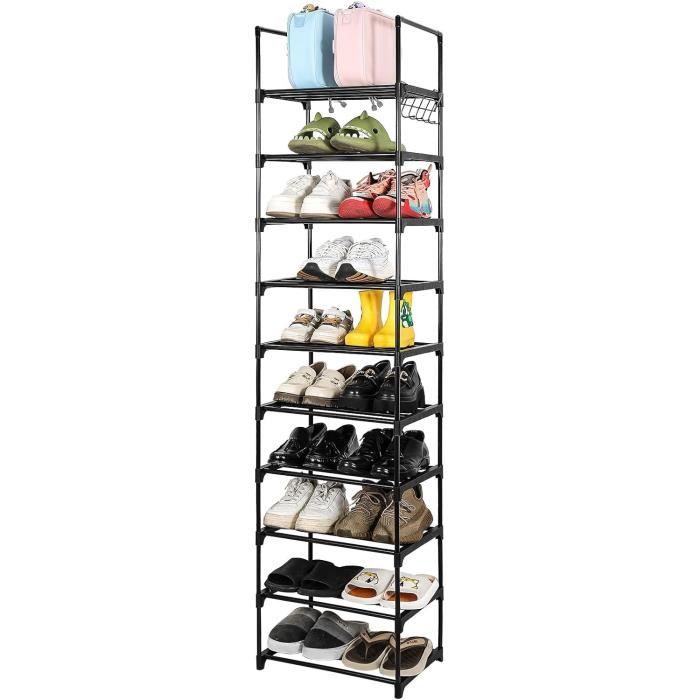 AcornFort® S-501 Étagère à chaussures à 3 niveaux, Range-chaussure, Porte-chaussure, Conception