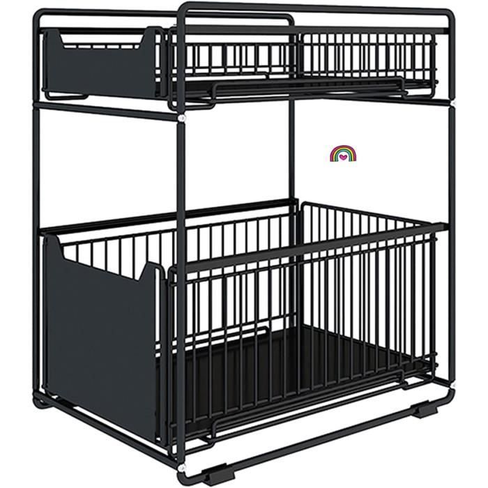 HOARLICN Carrousel Armoire Cuisine 2 Étages 270° - Ferrure Rotative Jusqu'à 17,64 Kg - Organisation Ustensiles HOARLICN Carrousel Armoire Cuisine 2 Étages 270° - Ferrure Rotative Jusqu'à 17,64 Kg - Organisation Ustensiles