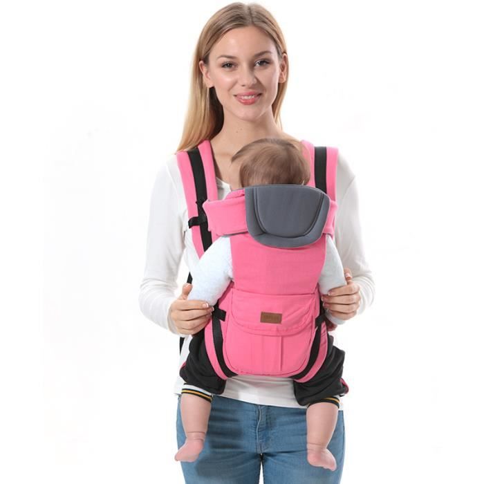 Porte-bébé 4 En 1 IULONEE – Enveloppant Réglable – Portage Avant – Neuf (Bleu)