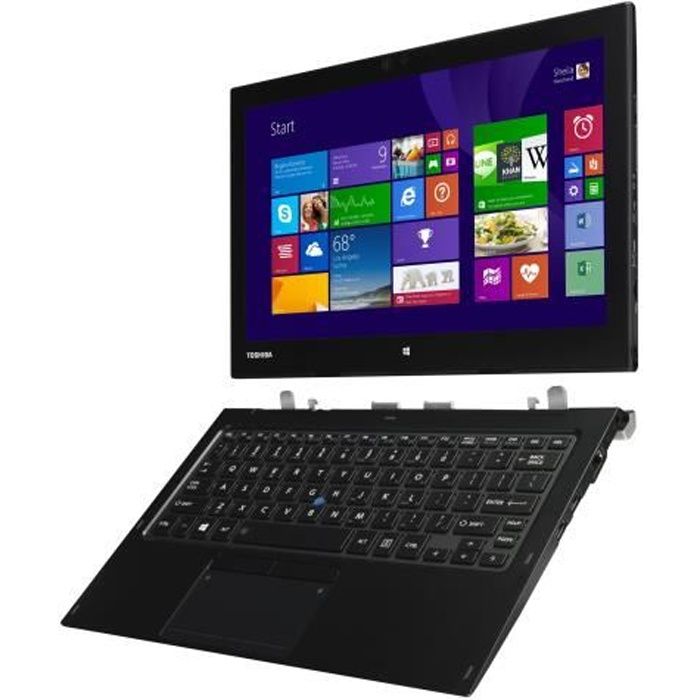 Toshiba Portégé Z20t-B-10G Ultrabook Core M 5Y51 - 1.1 GHz Win 8.1 Pro 64 bits 4 Go RAM 128 Go SSD 12.5\