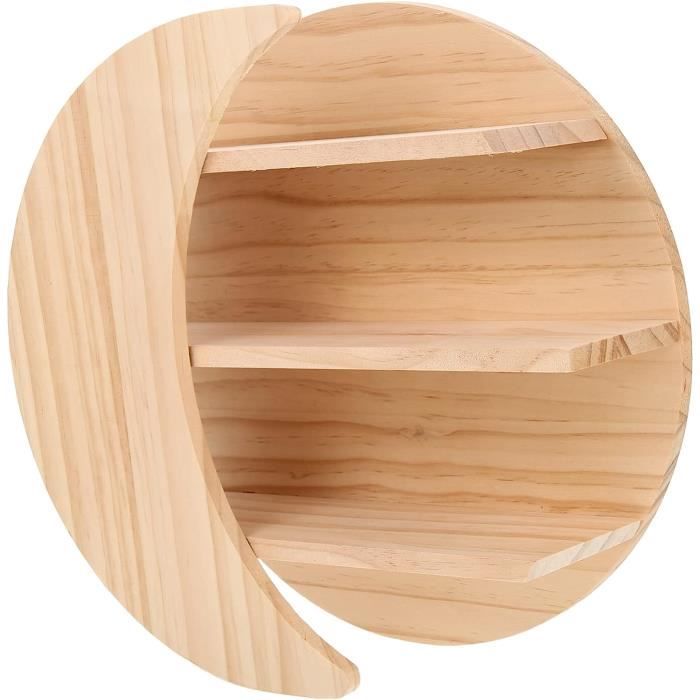 Étagère Murale Flottante En Bois 60 Cm - Blanc Moderne - Harbour Housewares - Neuf En Emballage
