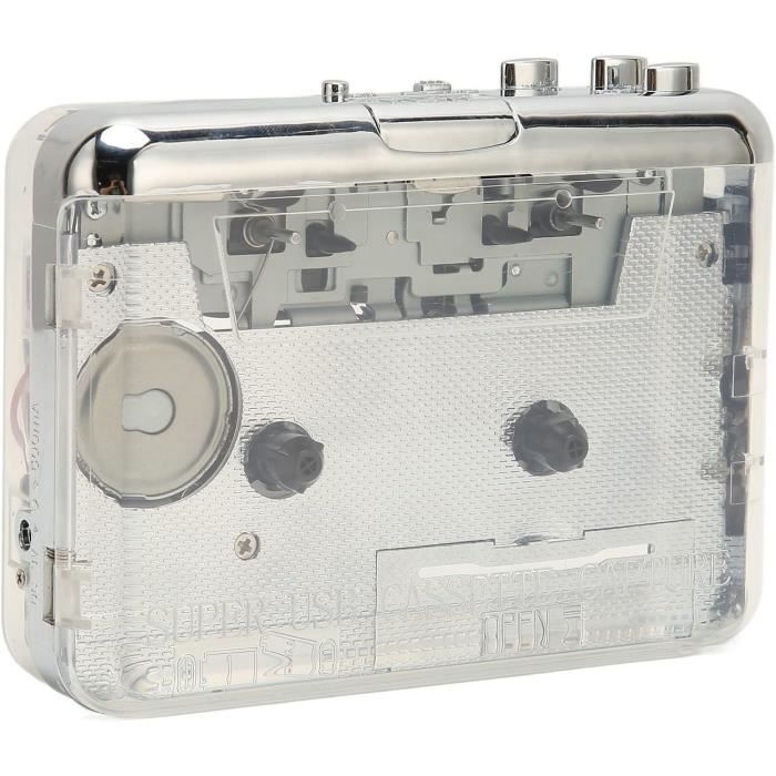 Cassette Lecteur Mp3 Transparent Abs Cassette Player Cassette Pour