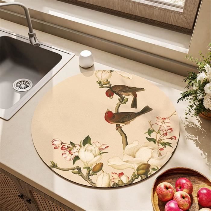 Tapis Egouttoir Vaisselle Absorbant Tapis Égouttoir Vaisselle