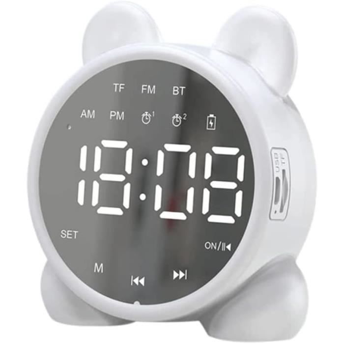 Réveil Volant Fun Run Away - Horloge Avec Hélice Qui Tourne, Alarme Décalée Pour Chambre D'Ado