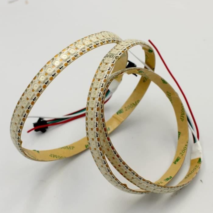 BTF-LIGHTING 100 Pezzi WS2812B ECO RGB Lega 5050SMD Chip LED - Foto 12