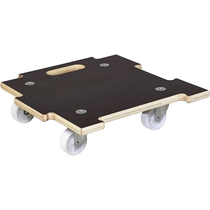 Chariot à Roulettes Pour Pot De Fleur Wagner - Support Mobile En Acier, Capacité 100 Kg, Pour Intérieur Ou Terrasse - 6