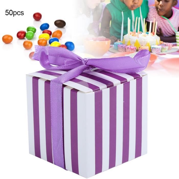 Traiter Cadeau bonbons boîte x1 Gelé Fête D'Anniversaire Sac Personnalisé Faveur 