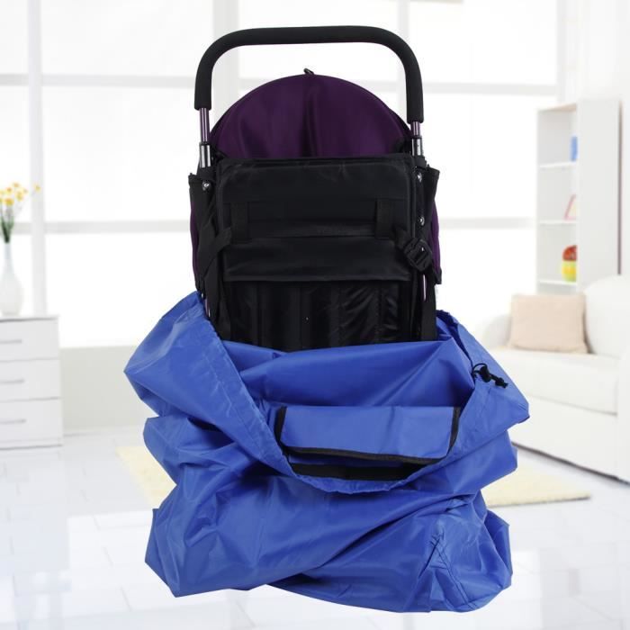 Housse De Roue Pour Poussette - Protection Anti-poussière Et Salissures - Noir - 4 Pièces - Tissu Oxford Imperméable - 4