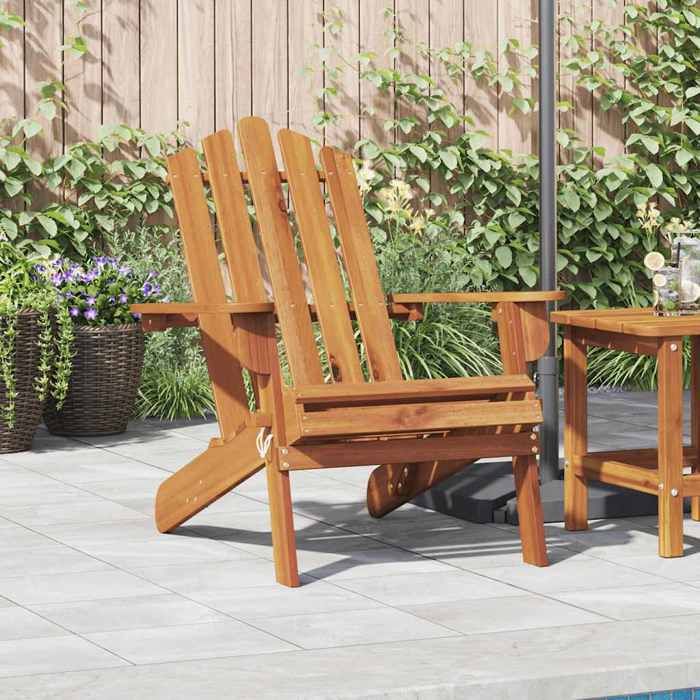 VIDAXL Chaise de Jardin Adirondack Acacia - vue 2