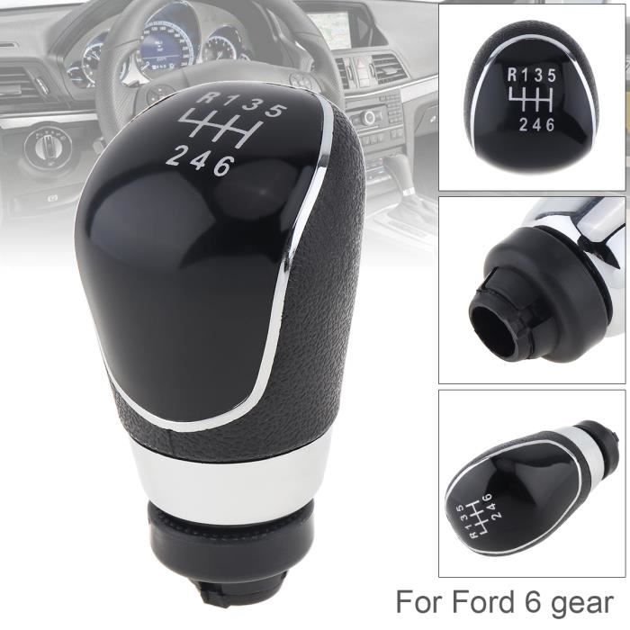 Joint Levier Vitesses Pour Ford Fiesta Focus - 4 Pièces Noir ABS - Réf 4S6P7412AA