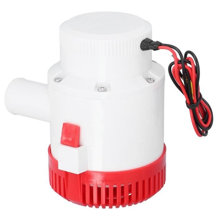 Kit Pompe De Cale 1100GPH Avec Tuyau 2m Et Clapet Anti-retour 29mm - Marine
