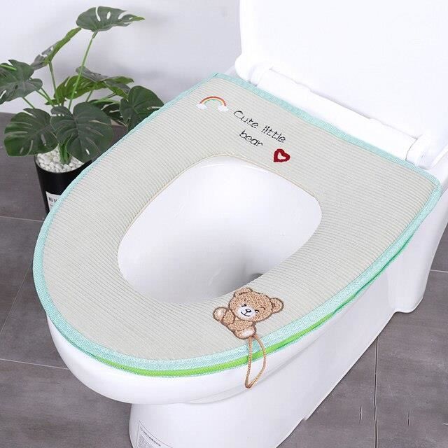 Housse De Siège De Toilette Améliorée 2024, Douce, épaisse Et
