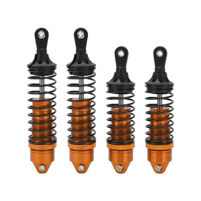 Zerone RC Car Shocks, RC Springs Shocks Aluminum Fluent for LOSi