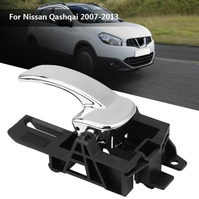 Poignée de porte intérieure de voiture Poignée de porte droit auto accessoire du voiture pour Nissan Qashqai MK1 2007-2013
