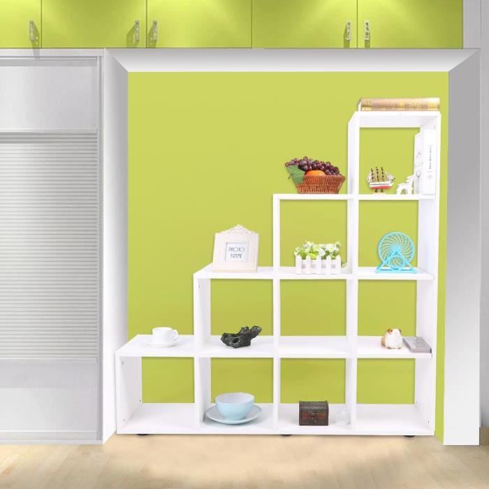 Pesentoir Etagere A Livre 10 Grilles Bibliotheque Armoire Cube De
