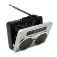 radio portable vintage Lecteur de Cassettes Portable, pour Walkman Cassette Recorder Player AM FM Radio, son autoradio-1
