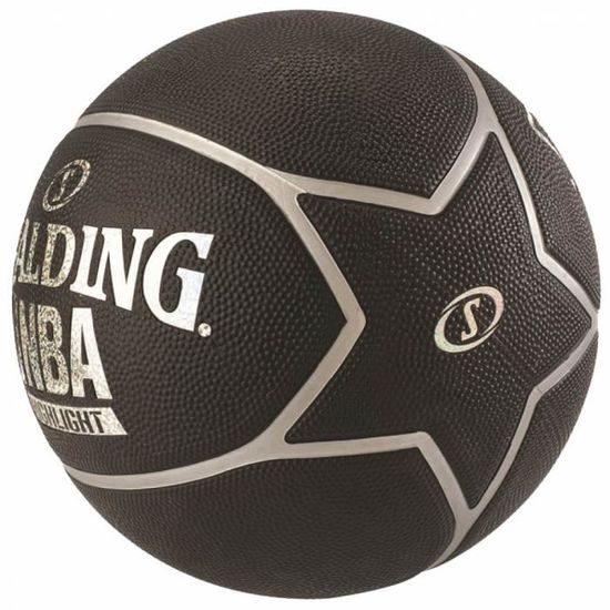Neuf Ballon de basket Spalding Spurs  ballon t7  basket san antonio Noir 54144 