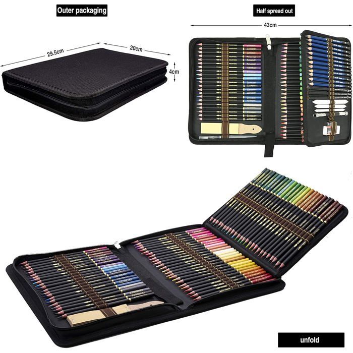 1 Ensemble D'outils De Dessin Bon Kit De Technique Fin En Ingénierie
