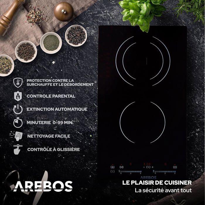Arebos AR-HE-2SLR02TG au meilleur prix sur