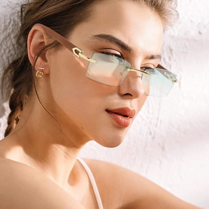 Lunettes sans monture deals