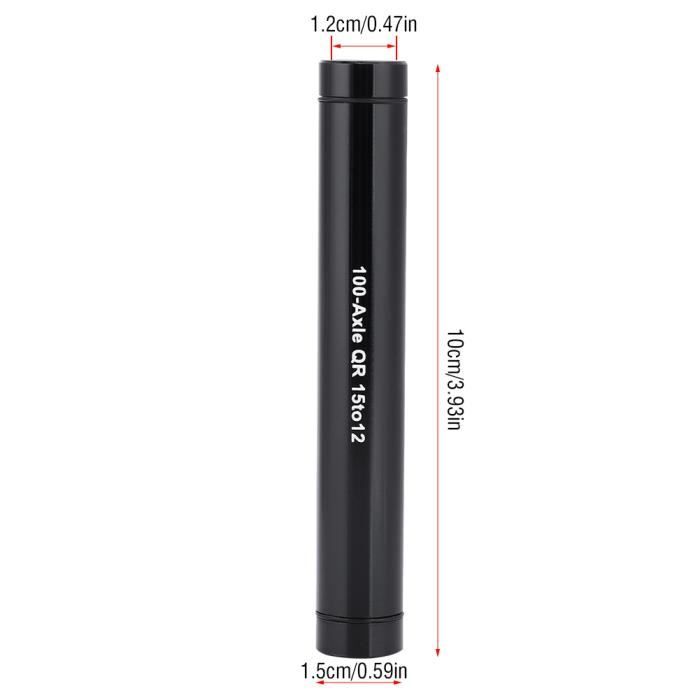 Adaptateur D'axe Traversant Pour VTT – 12/14/15 Mm, Alliage Alu, Plusieurs Longueurs (121-181 Mm)