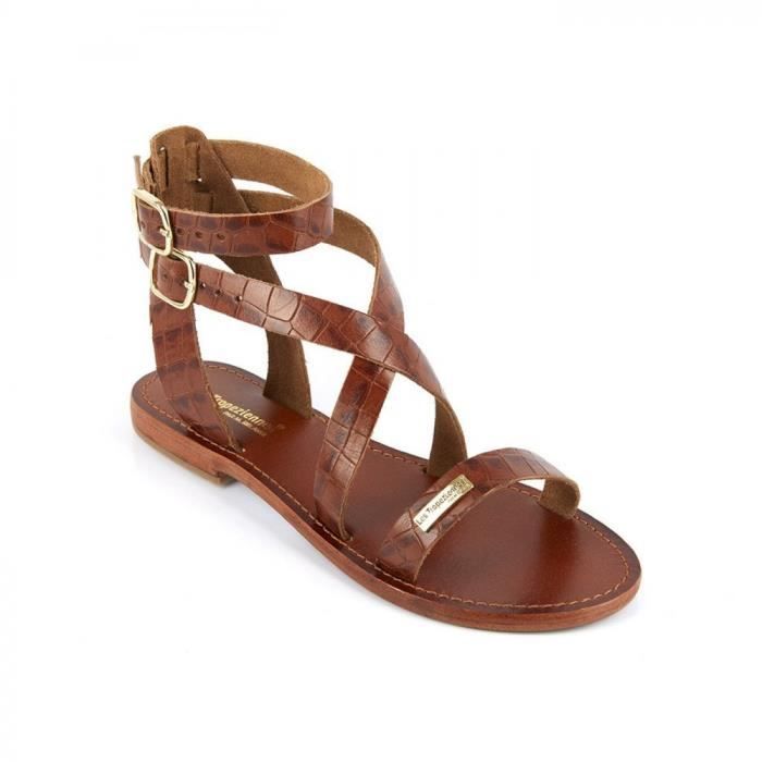 Tropezienne camel top